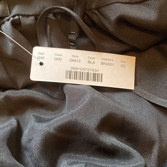 NWT J CREW FIUTTERY LACE CAMI TOP IN BLACK SZ XS - Picture 6 of 9